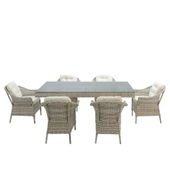 Spark | Rehome 100x200 Rattan Bahçe Masa Takımı | 316 thumbnail 3