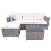 Savanna | Rehome Rattan Puflu L Köşe Koltuk | 708 - 2