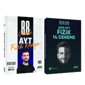 Özcan Aykın 2025 AYT 88 Günde Fizik Kampı ve Deneme Seti 2 Kitap - 1