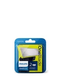 Philips QP220/51 OneBlade 2'li Paslanmaz Çelik Yedek Bıçak thumbnail 4