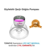 Life Net Diamond Elmas MY-373 Giyilebilir Şarjlı Süt Sağma Makinası - 6