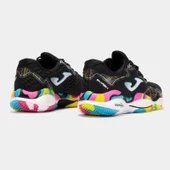 Joma Smash Erkek Siyah Toprak Kort Tenis & Padel Ayakkabısı TSMAS2591C - 5
