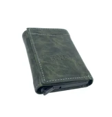 Bons Deri RFID Mekanizmalı Cüzdan - Yeşil - 1