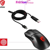 MSI Clutch GM31 Lightweight RGB Makrolu Şarjlı Ergonomik Optik Kablosuz Oyuncu Mouse - Outlet - 4
