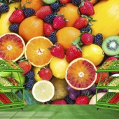 Manav Meyveler Fresh Duvar Kağıdı thumbnail 1