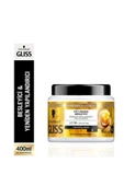 Gliss 4'ü 1 Arada Besleyici & Yeniden Yapılandırıcı Saç Bakım Maskesi 400 ml - 1