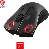 MSI Clutch GM31 Lightweight RGB Makrolu Şarjlı Ergonomik Optik Kablosuz Oyuncu Mouse - Outlet - 2