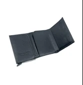 Kayader BONS Collection RFID Mekanizmal Deri Cüzdan - Siyah - 5