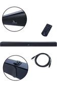 Maxword SLC-160BT Optik Çıkışlı 2.0 Kanal BT Soundbar TV Ses Sistemi 160W (79x8x6 cm) thumbnail 5