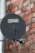 Chavoes Çanak Anten 70-75 cm + Tekli LNB Delikli Rüzgara ve kara karşı dayanıklı 7 mm saç kalınlıgı - 3
