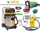 Safran EDW723C 4 Motorlu Koltuk Yıkama Makinesi Buhar Makinesi Fırçalama 3 lü Set - 1