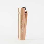 Isme Özel Hediyelik Clipper Çakmak Özel Kutulu Rose Gold - 6