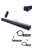 Maxword SLC-160BT Optik Çıkışlı 2.0 Kanal BT Soundbar TV Ses Sistemi 160W (79x8x6 cm) thumbnail 2