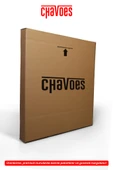 Chavoes Çanak Anten 70-75 cm + Tekli LNB Delikli Rüzgara ve kara karşı dayanıklı 7 mm saç kalınlıgı - 2