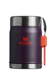Stanley Classic Paslanmaz Çelik Mor Yemek Termosu Kaşıklı 0.40L - 1