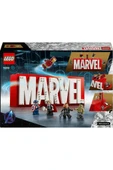LEGO ® Marvel: MARVEL Logosu ve Minifigürleri 76313 – Yapım Seti (931 Parça) - 1