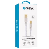 S-link SLX-328 Usb2.0 3m Yazıcı Kablosu - 2