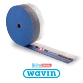 WAVIN - Kenar izolasyon Bandı Yapışkanlı D23 (120x7mm L=15 mt.) - 1