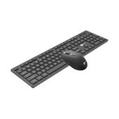 Lecoo KW201 Siyah Kablosuz Klavye Mouse Seti - 3