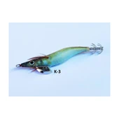 Kardez Glow 20 gr Squid Jig Fosforlu, Kurşunlu Kalamar Zokası K-3 - 1