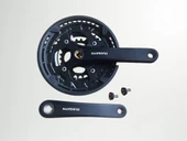 SHIMANO AYNAKOL FC-T3010 175mm 48*36*26T 9 VİTES SİYAH - KUTUSUZ - 1