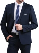 Erkek Lacivert 4 Drop Takım Elbise BGL-ST04305 thumbnail 1