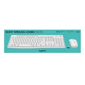Logitech MK295 Beyaz Sessiz Kablosuz Türkçe Q Klavye Mouse Set - 1