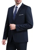 Erkek Lacivert 4 Drop Takım Elbise BGL-ST04305 thumbnail 6