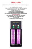 Greentech Akıllı Pil Şarj Cihazı Lityum İyon + Ni Mh + Ni Cd Piller / GT-BC06 - 2