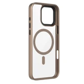 Apple iPhone 16 Pro Max Kılıf M-safe Şarj Özellikli Cam Arka Yüzey TPU Youngkit Gemstone Serisi Kapak thumbnail 6