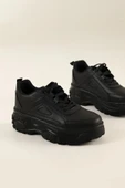 Albishoes Kadın Günlük Sneaker Yüksek Taban 6 CM Hafif Rahat Spor Ayakkabı Kadın Kalın Taban Sneaker - 5