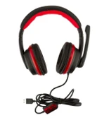 OV-GT91 Kulak Üstü Oyuncu Kulaklığı Pc Gamer Kablolu USB Jack - 2