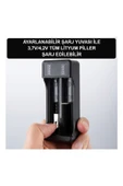 Greentech Pil Şarj Aleti (İki Yuvalı) - Lityum Pil Şarj Cihazı / GT-BC02 - 3