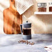 Aryıldız Doppio Grey French Press 600 ml 259597 - 2