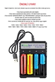 Greentech 3.7/4.2 Lityum İyon Pil Şarj Cihazı (Dört Yuvalı) / GT-BC05 - 2