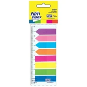 KRAF INDEX FILM (PP) 12X45MM 8 RENK X 25YP BAYRAK - 1