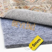 Beylini Halı Altı Keçesi Yalıtım ve Dolgu Keçesi Koruyucu Ses Isı Hava 5-6 mm Gri - 1
