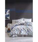 CB MİNİMAL  ÇİFT KİŞİLİK NEVRESİM TAKIMI POLY MAVİ thumbnail 2