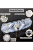 Greentech Güneş Enerjili Hareket Sensörlü, 6 Taraflı 104 Led Aydınlatma / GT-SL13 - 2