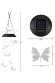 Greentech Güneş Enerjili Renk Geçişli Kristal Kelebek Aydınlatma / GT-SL08 - 7