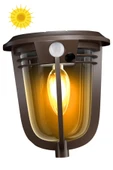 Greentech Güneş Enerjili Hareket Sensörlü, Cob Led Duvar Aplik / GT-SL18 - 1