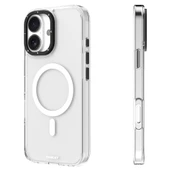 Apple iPhone 16 Kılıf M-safe Şarj Özellikli Cam Arka Yüzey TPU Youngkit Gemstone Serisi Kapak - 6