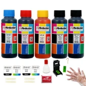 Perfection HP Deskjet Plus 2876 Kartuş Uyumlu Dolum Seti 5x100 gr. Aparatlı+Solüsyonlu - 1