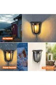 Greentech Güneş Enerjili Hareket Sensörlü, Cob Led Duvar Aplik / GT-SL18 - 2