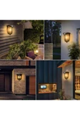 Greentech Güneş Enerjili Hareket Sensörlü, Cob Led Duvar Aplik / GT-SL18 - 4