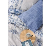 CB ETHNIC NEVRESİM TAKIMI ÇİFT KİŞİLİK CLEO MAVİ thumbnail 3