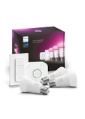 Philips Hue 3'lü Kumandalı E27 Bluetooth Özellikli Akıllı Başlangıç Seti - 1