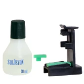 Perfection HP Deskjet Plus 2876 Kartuş Uyumlu Dolum Seti 5x100 gr. Aparatlı+Solüsyonlu - 2