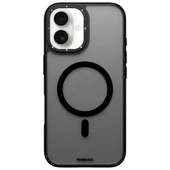 Apple iPhone 16 Kılıf M-safe Şarj Özellikli Cam Arka Yüzey TPU Youngkit Gemstone Serisi Kapak - 3