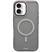 Apple iPhone 16 Kılıf M-safe Şarj Özellikli Cam Arka Yüzey TPU Youngkit Gemstone Serisi Kapak - 1